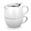 Чайный набор COLE, белый с логотипом в Санкт-Петербурге заказать по выгодной цене в кибермаркете AvroraStore