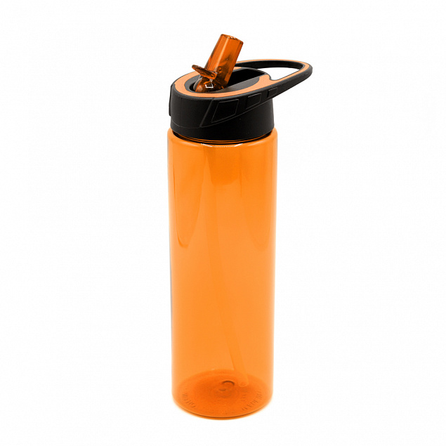 Пластиковая бутылка Mystik - Оранжевый OO с логотипом в Санкт-Петербурге заказать по выгодной цене в кибермаркете AvroraStore