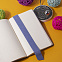 Бизнес-блокнот А5  "Provence", сиреневый, мягкая обложка, в клетку с логотипом в Санкт-Петербурге заказать по выгодной цене в кибермаркете AvroraStore