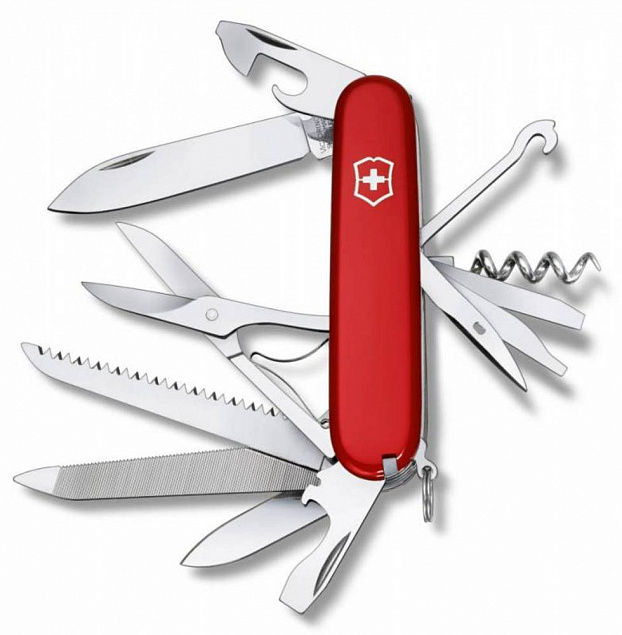 Офицерский нож Ranger 91, красный с логотипом в Санкт-Петербурге заказать по выгодной цене в кибермаркете AvroraStore