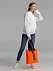 Шопер Manifest Color из светоотражающей ткани, оранжевый с логотипом в Санкт-Петербурге заказать по выгодной цене в кибермаркете AvroraStore