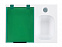 Подставка под ручку и скрепки Потакет, белый/зеленый с логотипом в Санкт-Петербурге заказать по выгодной цене в кибермаркете AvroraStore