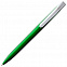 Ручка шариковая Pin Silver, зеленая с логотипом в Санкт-Петербурге заказать по выгодной цене в кибермаркете AvroraStore
