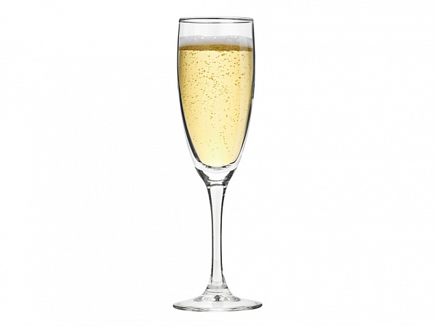 Бокал для шампанского «Flute» с логотипом в Санкт-Петербурге заказать по выгодной цене в кибермаркете AvroraStore