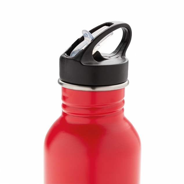 Спортивная бутылка для воды Deluxe с логотипом в Санкт-Петербурге заказать по выгодной цене в кибермаркете AvroraStore