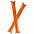 Палки-стучалки для болельщиков Hip-Hip, оранжевые с логотипом в Санкт-Петербурге заказать по выгодной цене в кибермаркете AvroraStore