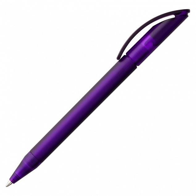 Ручка шариковая Prodir DS3 TFF, фиолетовая с логотипом в Санкт-Петербурге заказать по выгодной цене в кибермаркете AvroraStore