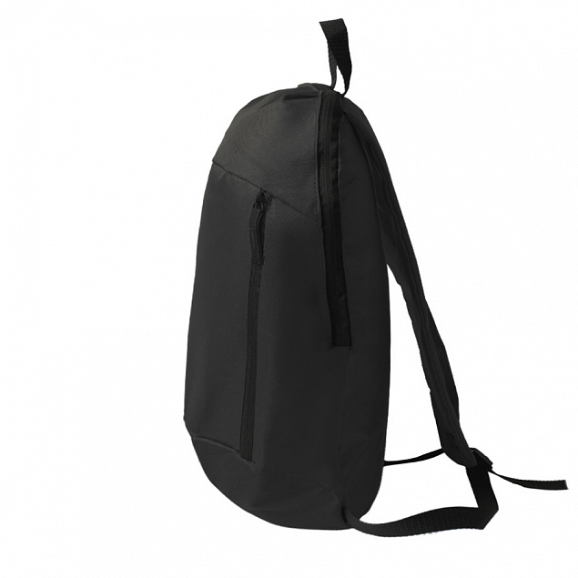 Рюкзак "Rush", чёрный, 40 x 24 см, 100% полиэстер 600D с логотипом в Санкт-Петербурге заказать по выгодной цене в кибермаркете AvroraStore