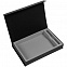 Коробка Silk с ложементом под ежедневник и ручку, черная с логотипом в Санкт-Петербурге заказать по выгодной цене в кибермаркете AvroraStore