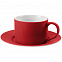 Набор для чая на 2 персоны Best Morning, красный с логотипом в Санкт-Петербурге заказать по выгодной цене в кибермаркете AvroraStore