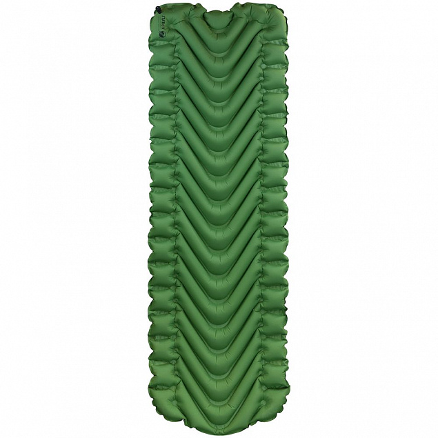 Надувной коврик Static V, зеленый с логотипом в Санкт-Петербурге заказать по выгодной цене в кибермаркете AvroraStore