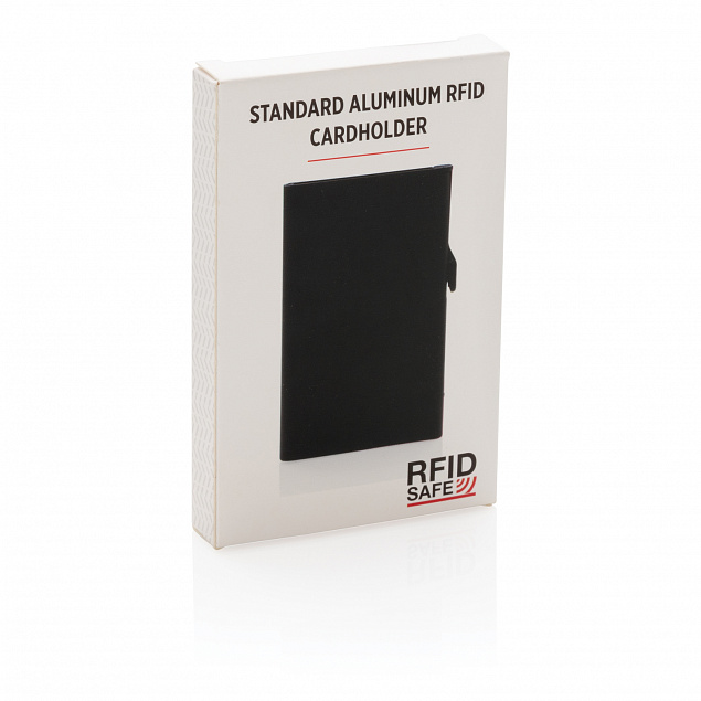 Алюминиевый картхолдер Standard с RFID с логотипом в Санкт-Петербурге заказать по выгодной цене в кибермаркете AvroraStore
