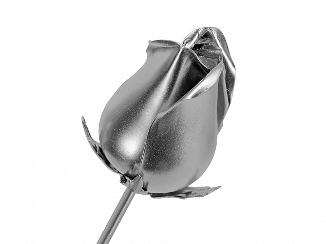 Роза с серебряным бутоном с логотипом в Санкт-Петербурге заказать по выгодной цене в кибермаркете AvroraStore