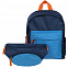 Поясная сумка детская Kiddo, синяя с голубым с логотипом в Санкт-Петербурге заказать по выгодной цене в кибермаркете AvroraStore
