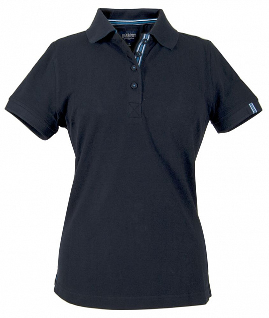 Рубашка поло женская AVON LADIES, темно-синяя с логотипом в Санкт-Петербурге заказать по выгодной цене в кибермаркете AvroraStore