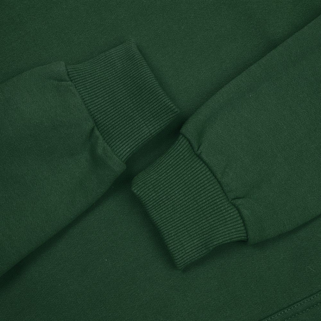 Толстовка с капюшоном Unit Kirenga Heavy, темно-зеленая с логотипом в Санкт-Петербурге заказать по выгодной цене в кибермаркете AvroraStore