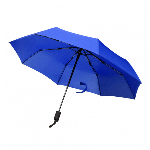 Автоматический противоштормовой зонт Vortex - Синий HH с логотипом в Санкт-Петербурге заказать по выгодной цене в кибермаркете AvroraStore