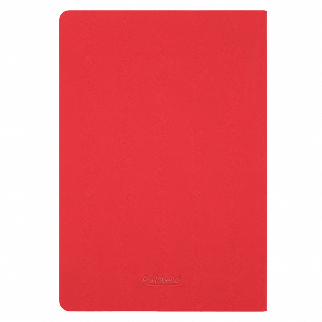 Ежедневник Portobello Trend, Latte soft touch, недатированный, красный с логотипом в Санкт-Петербурге заказать по выгодной цене в кибермаркете AvroraStore