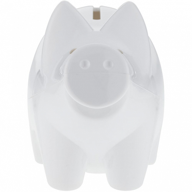 Свинья-копилка Charmy, белая с логотипом в Санкт-Петербурге заказать по выгодной цене в кибермаркете AvroraStore