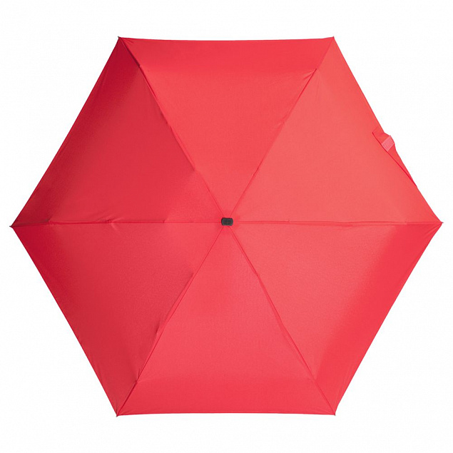 Зонт складной Five, светло-красный с логотипом в Санкт-Петербурге заказать по выгодной цене в кибермаркете AvroraStore