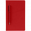 Ежедневник Magnet Shall с ручкой, красный с логотипом в Санкт-Петербурге заказать по выгодной цене в кибермаркете AvroraStore