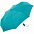 Зонт складной AOC, голубой с логотипом в Санкт-Петербурге заказать по выгодной цене в кибермаркете AvroraStore