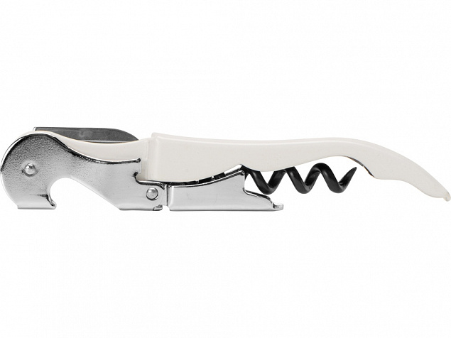 PULLTAPS BASIC WHITE/Нож сомелье Pulltap's Basic, белый с логотипом в Санкт-Петербурге заказать по выгодной цене в кибермаркете AvroraStore