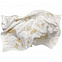 Плед Draconia, белый с золотистым с логотипом в Санкт-Петербурге заказать по выгодной цене в кибермаркете AvroraStore