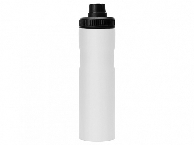 Бутылка для воды Supply Waterline, нерж сталь, 850 мл, белый/черный с логотипом в Санкт-Петербурге заказать по выгодной цене в кибермаркете AvroraStore