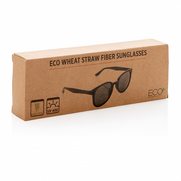 Солнцезащитные очки ECO, черный с логотипом в Санкт-Петербурге заказать по выгодной цене в кибермаркете AvroraStore