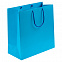 Пакет Porta, большой, голубой с логотипом в Санкт-Петербурге заказать по выгодной цене в кибермаркете AvroraStore