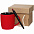 Набор Color Block, красный с черным с логотипом в Санкт-Петербурге заказать по выгодной цене в кибермаркете AvroraStore