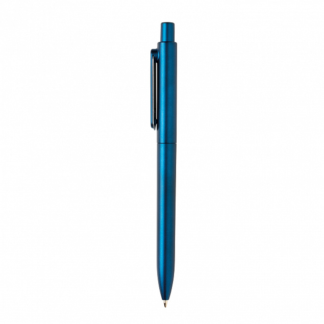 Ручка X6, синий с логотипом в Санкт-Петербурге заказать по выгодной цене в кибермаркете AvroraStore