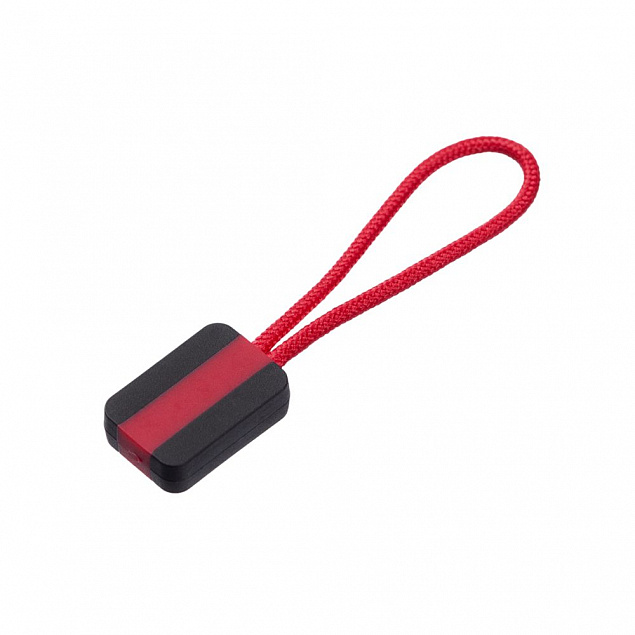 Пуллер для молнии, красный с логотипом в Санкт-Петербурге заказать по выгодной цене в кибермаркете AvroraStore
