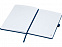 Блокнот Honua форматом A5 из переработанной бумаги с обложкой из переработанного ПЭТ, темно-синий с логотипом в Санкт-Петербурге заказать по выгодной цене в кибермаркете AvroraStore