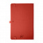 Бизнес-блокнот GLORI, A5, красный, твердая обложка, в линейку с логотипом в Санкт-Петербурге заказать по выгодной цене в кибермаркете AvroraStore