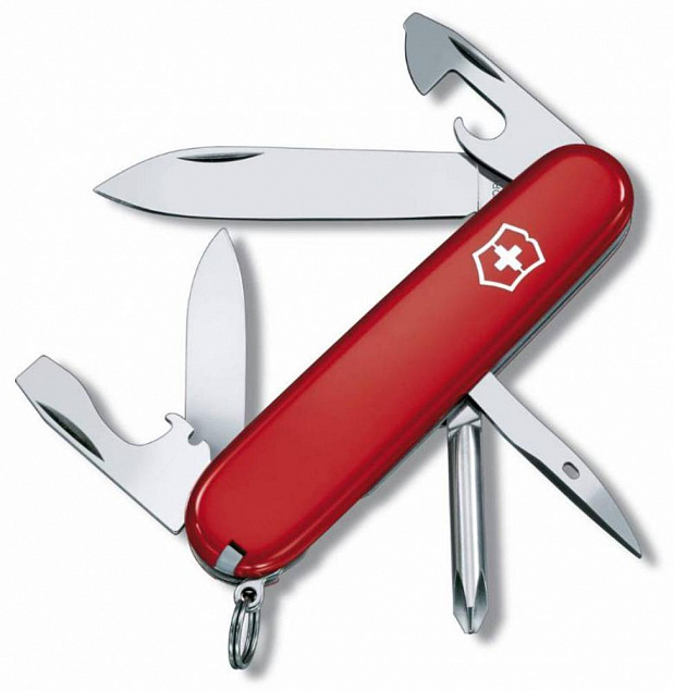 Офицерский нож Tinker 91, красный с логотипом в Санкт-Петербурге заказать по выгодной цене в кибермаркете AvroraStore
