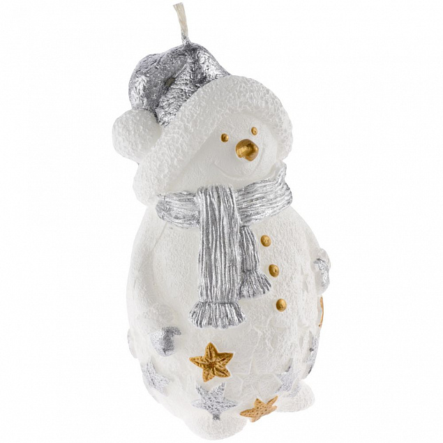 Свеча Christmas Twinkle, снеговик с логотипом в Санкт-Петербурге заказать по выгодной цене в кибермаркете AvroraStore