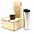 Подарочный набор Ирвин, серебристый (черный чай, мед с фундуком и какао) с логотипом в Санкт-Петербурге заказать по выгодной цене в кибермаркете AvroraStore