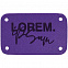 Лейбл Latte, S, фиолетовый с логотипом в Санкт-Петербурге заказать по выгодной цене в кибермаркете AvroraStore