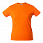 Футболка женская HEAVY LADY, оранжевая с логотипом в Санкт-Петербурге заказать по выгодной цене в кибермаркете AvroraStore