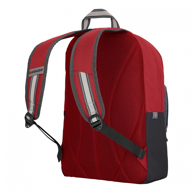 Рюкзак Next Crango, черный с красным с логотипом в Санкт-Петербурге заказать по выгодной цене в кибермаркете AvroraStore