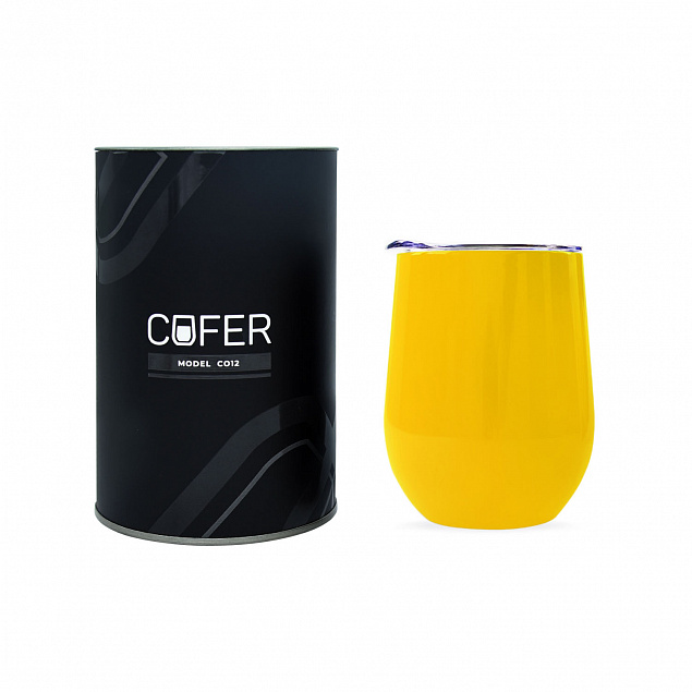 Набор Cofer Tube CO12 black, желтый с логотипом в Санкт-Петербурге заказать по выгодной цене в кибермаркете AvroraStore