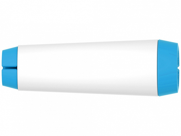 Держатель для кабеля Тwisti, голубой/белый с логотипом в Санкт-Петербурге заказать по выгодной цене в кибермаркете AvroraStore