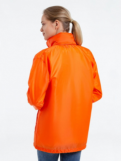 Ветровка унисекс SHIFT, оранжевая с логотипом в Санкт-Петербурге заказать по выгодной цене в кибермаркете AvroraStore