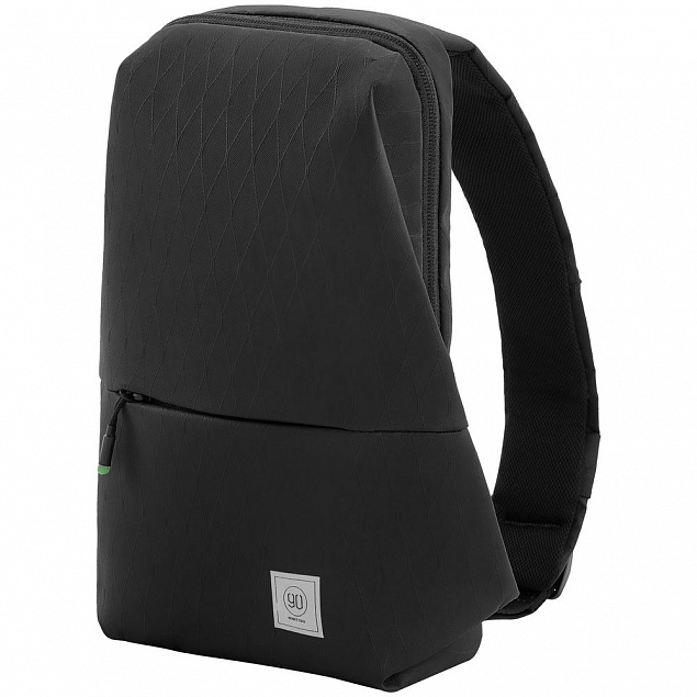 Рюкзак на одно плечо City Sling Bag, черный с логотипом в Санкт-Петербурге заказать по выгодной цене в кибермаркете AvroraStore