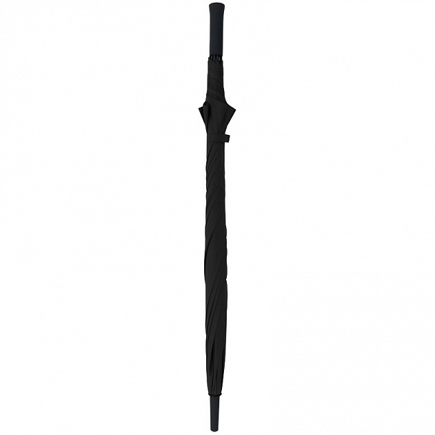 Зонт-трость Zero XXL, черный с логотипом в Санкт-Петербурге заказать по выгодной цене в кибермаркете AvroraStore