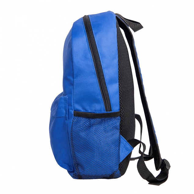 Рюкзак DISCO, синий, 40 x 29 x11 см, 100% полиэстер 600D с логотипом в Санкт-Петербурге заказать по выгодной цене в кибермаркете AvroraStore
