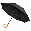 Зонт-трость Unit Classic, черный с логотипом в Санкт-Петербурге заказать по выгодной цене в кибермаркете AvroraStore