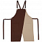Фартук Picante, коричневый с бежевым с логотипом в Санкт-Петербурге заказать по выгодной цене в кибермаркете AvroraStore